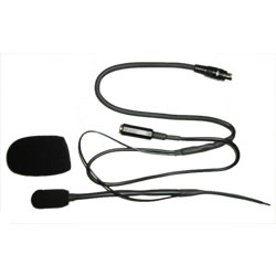 StarCom1 PP-06 [Open Face] Microphone Set with 3.5m Jack - Click for Larger Image